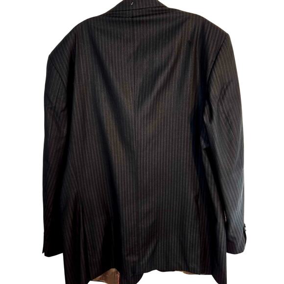 Mario Rossi 48L Men's Blazer Gray Suit Coat Sport Jacket 2 Buttons 48 Long - Picture 6 of 7